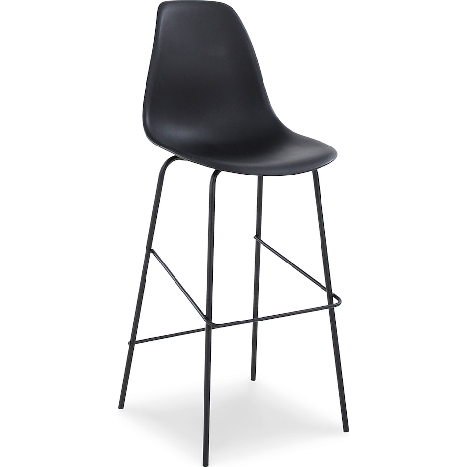 forestead black barstool   