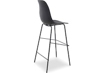 forestead black barstool   