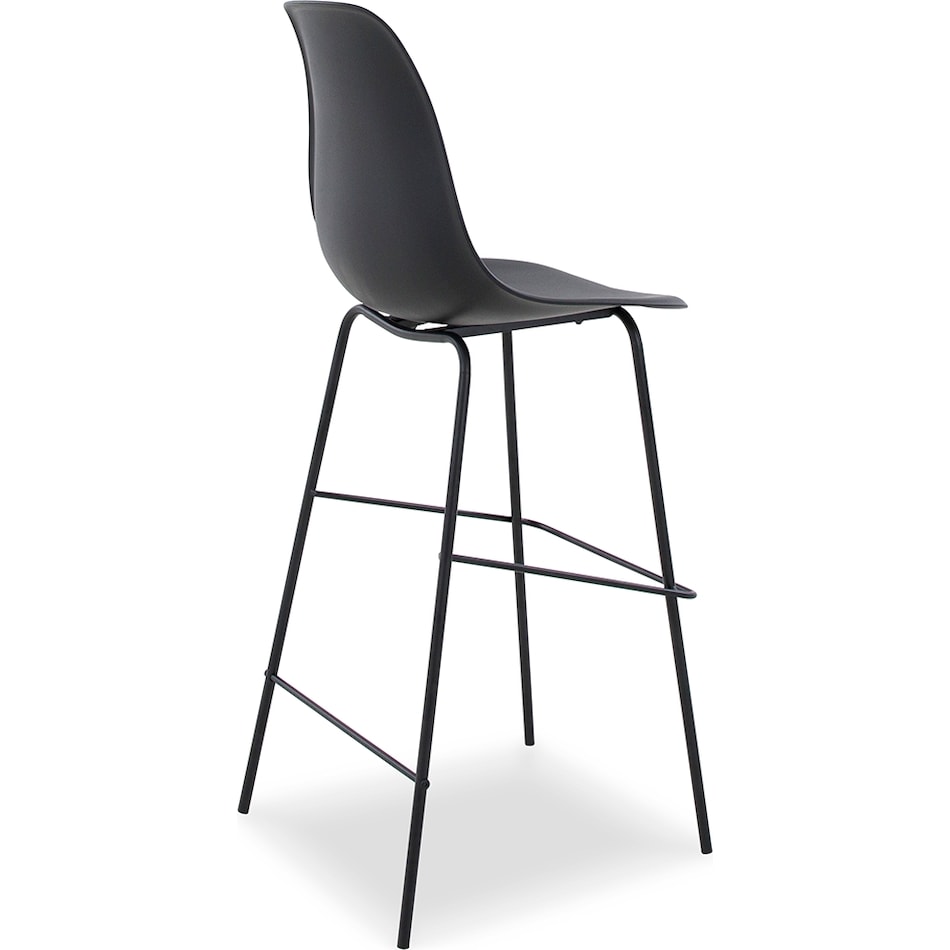 forestead black barstool   