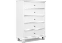 fortman white chest   