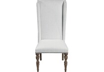 franklin rustic taupe arm chair   