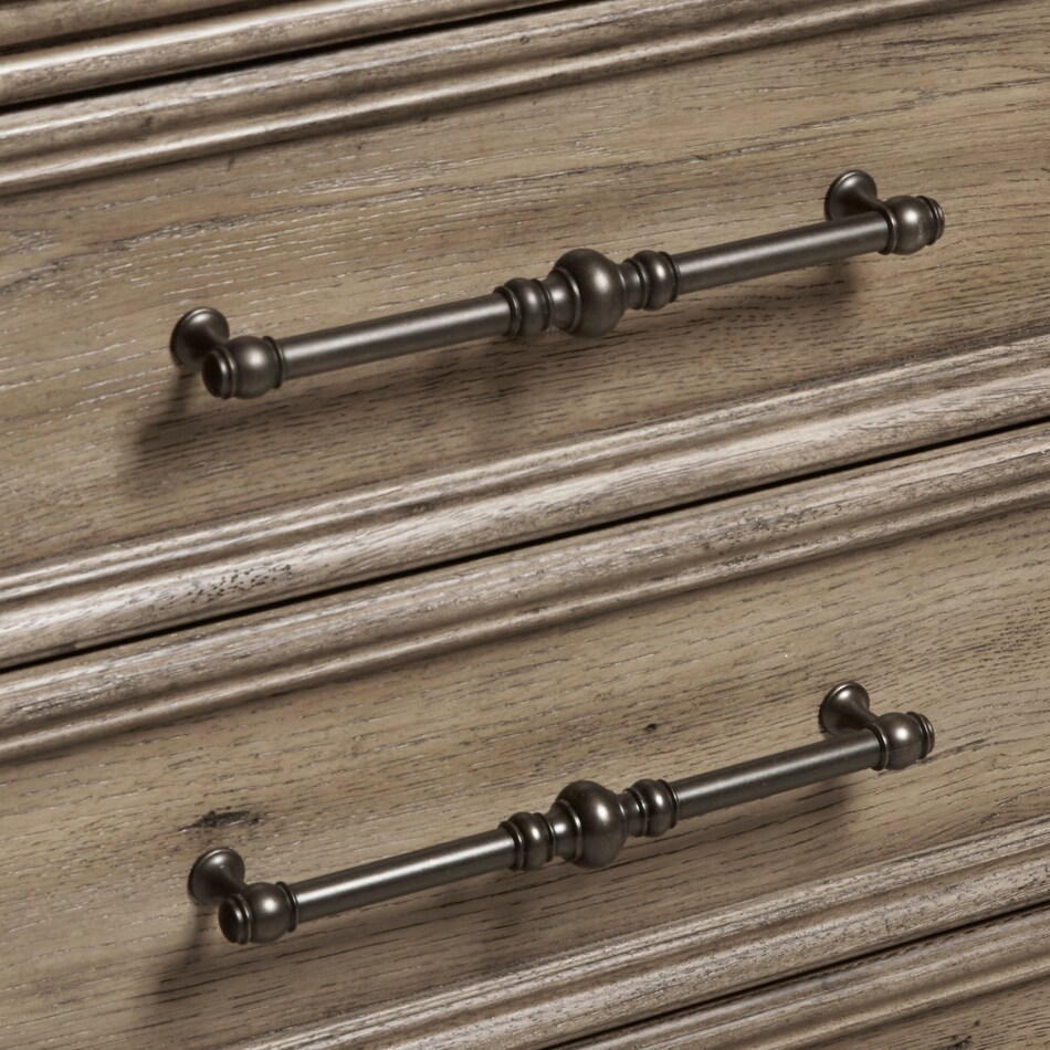 franklin rustic taupe nightstand   