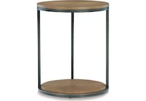 fridley brown end table   