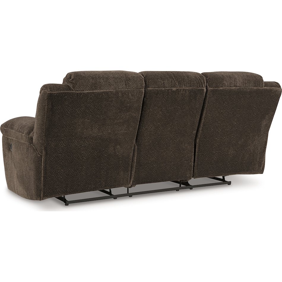 frohn chocolate reclining sofa   