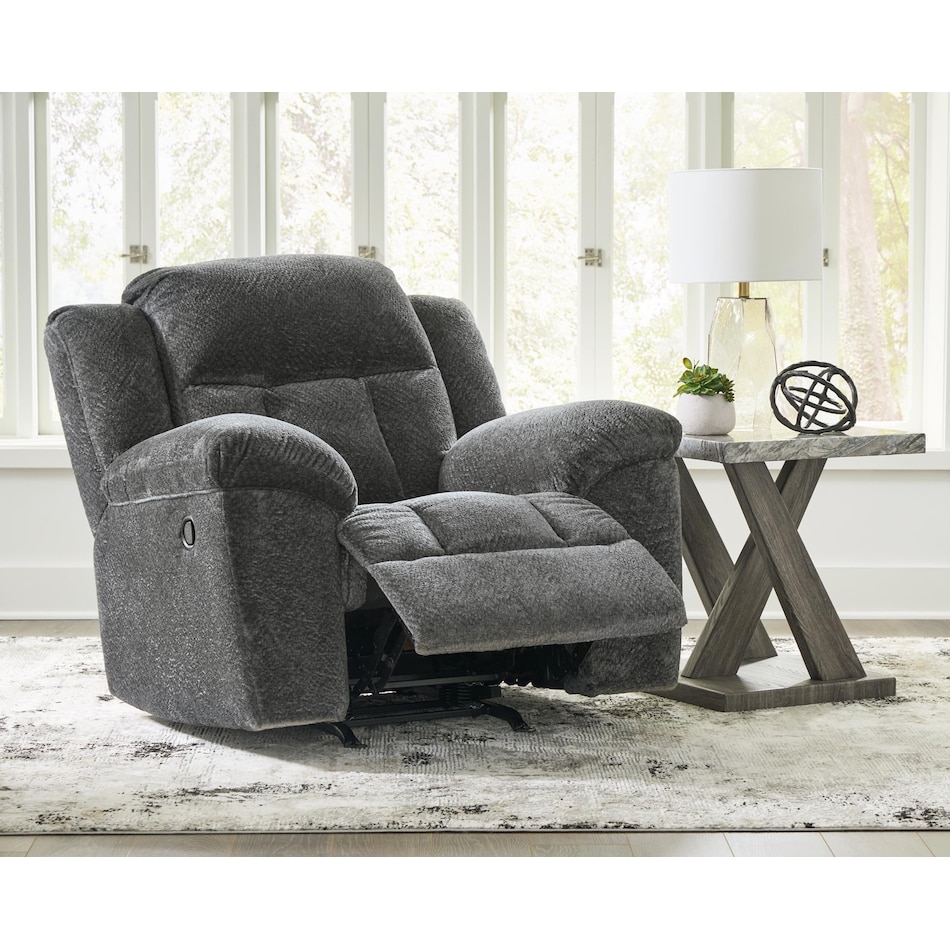 frohn graphite recliner   