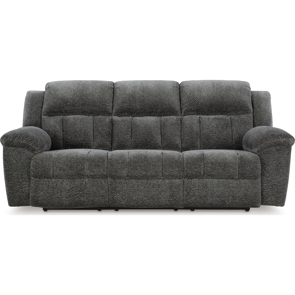 frohn graphite reclining sofa   