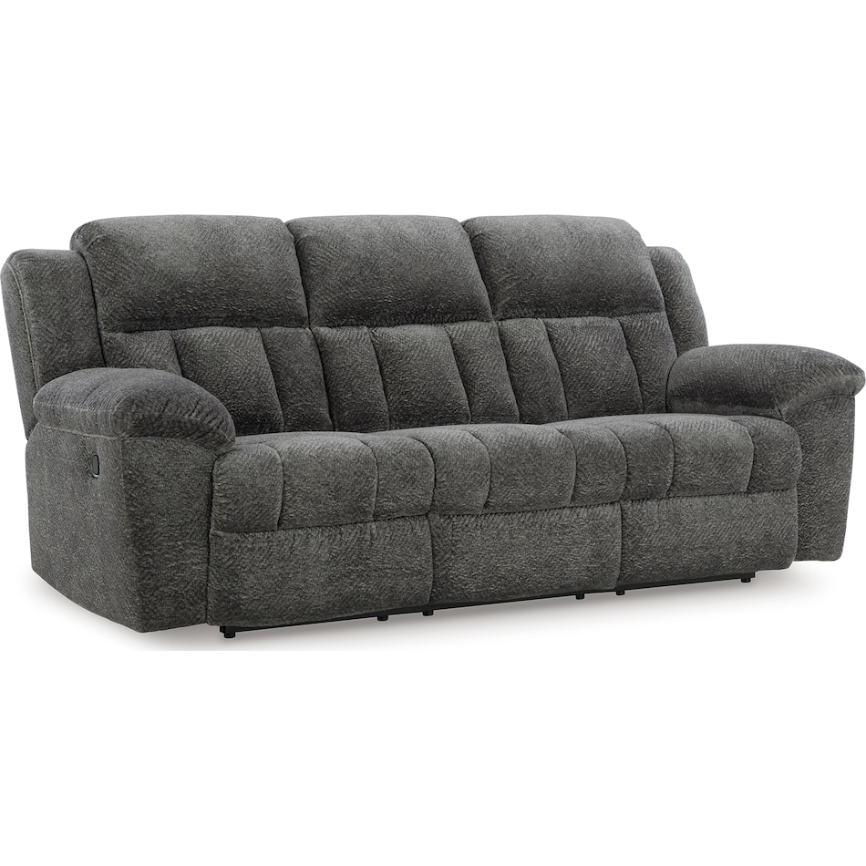 frohn graphite reclining sofa   