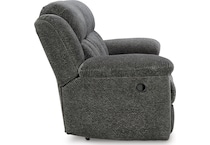 frohn graphite reclining sofa   