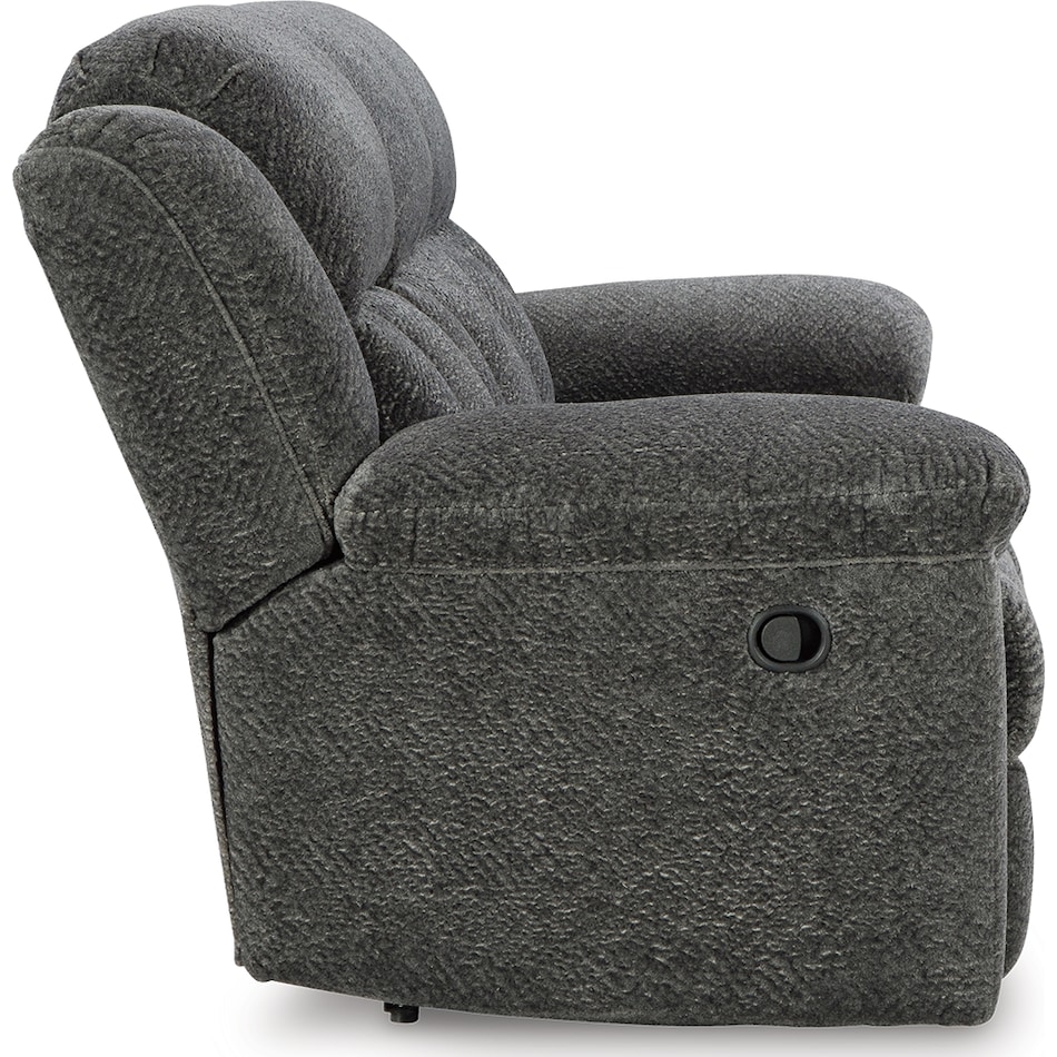 frohn graphite reclining sofa   