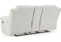 frohn snow reclining console loveseat   