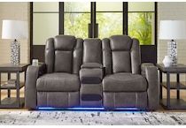 fyne dyme power reclining loveseat   