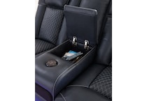 fyne dyme sapphire power reclining loveseat   