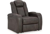 fyne dyme shadow power recliner   