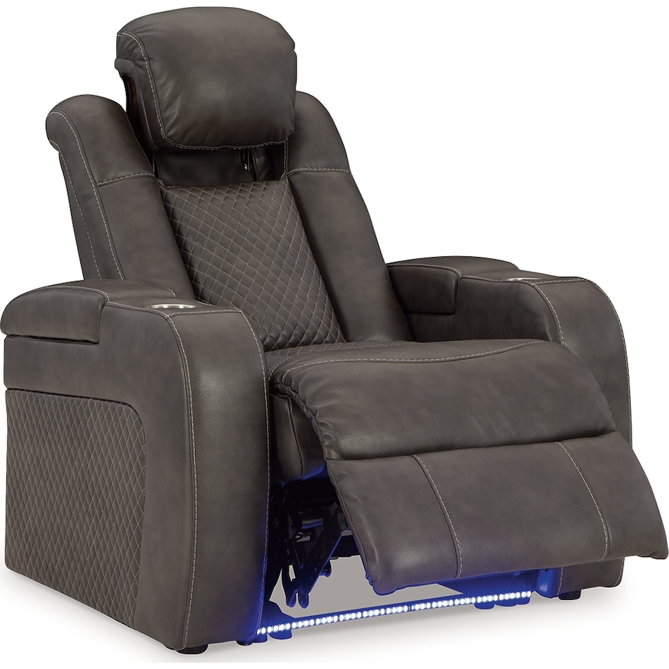 fyne dyme shadow power recliner   
