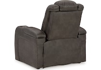 fyne dyme shadow power recliner   