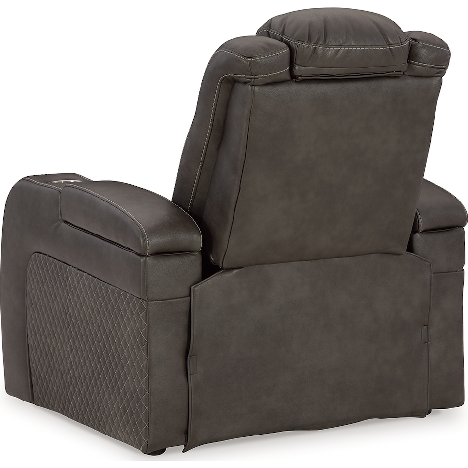 fyne dyme shadow power recliner   