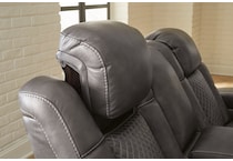 fyne dyme shadow power recliner   