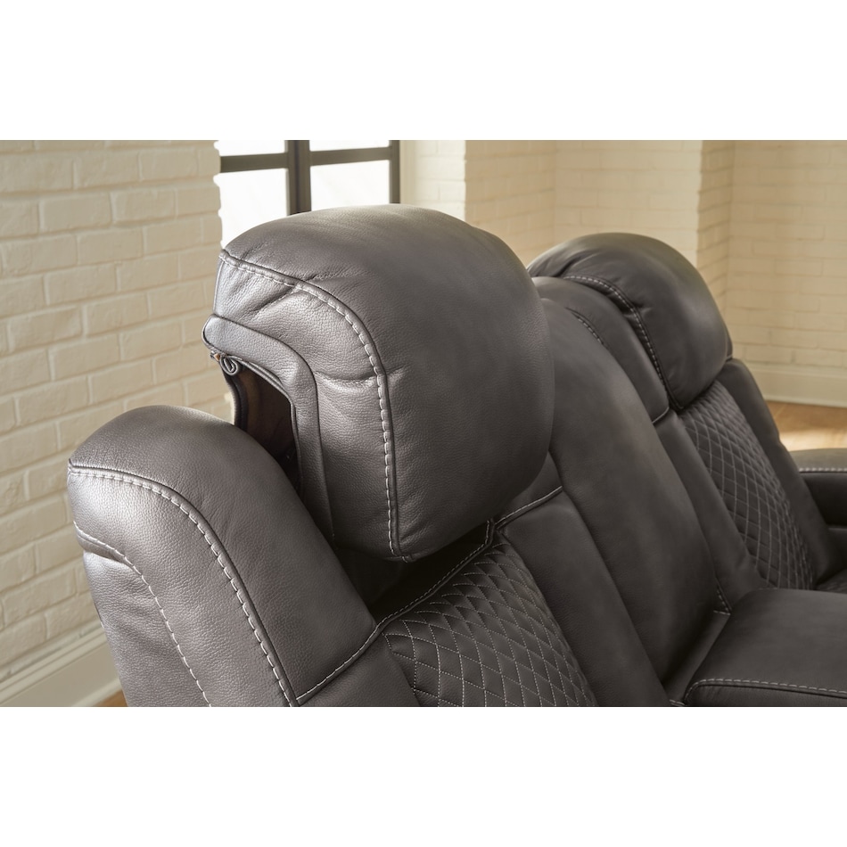fyne dyme shadow power recliner   