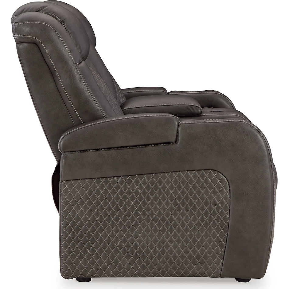 fyne dyme shadow power reclining loveseat   