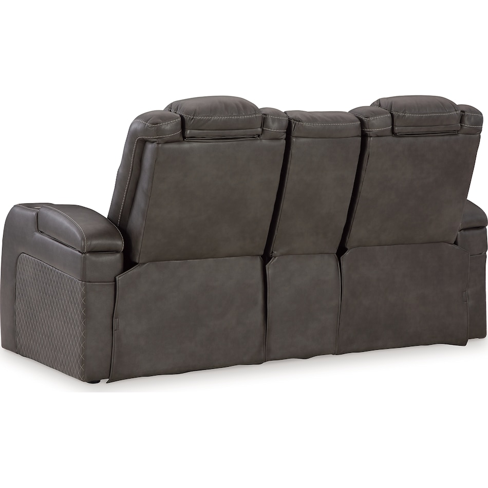 fyne dyme shadow power reclining loveseat   