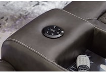 fyne dyme shadow power reclining loveseat   