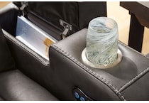 fyne dyme shadow power reclining loveseat   