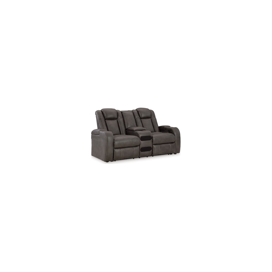 fyne dyme shadow power reclining loveseat   