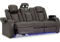 fyne dyme shadow power reclining sofa   