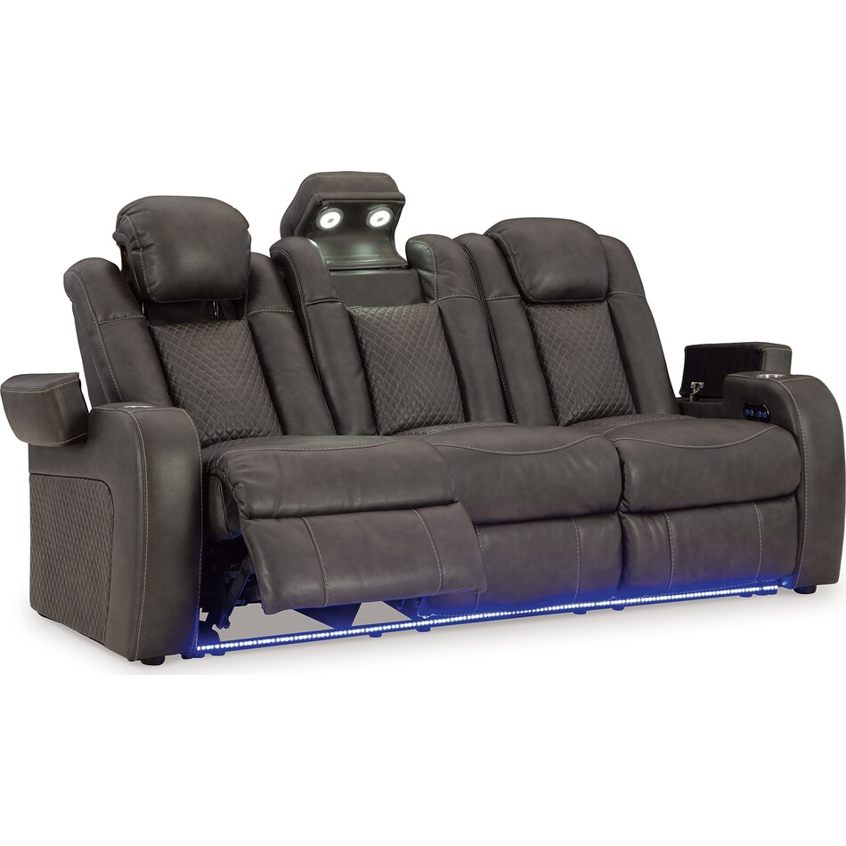 fyne dyme shadow power reclining sofa   