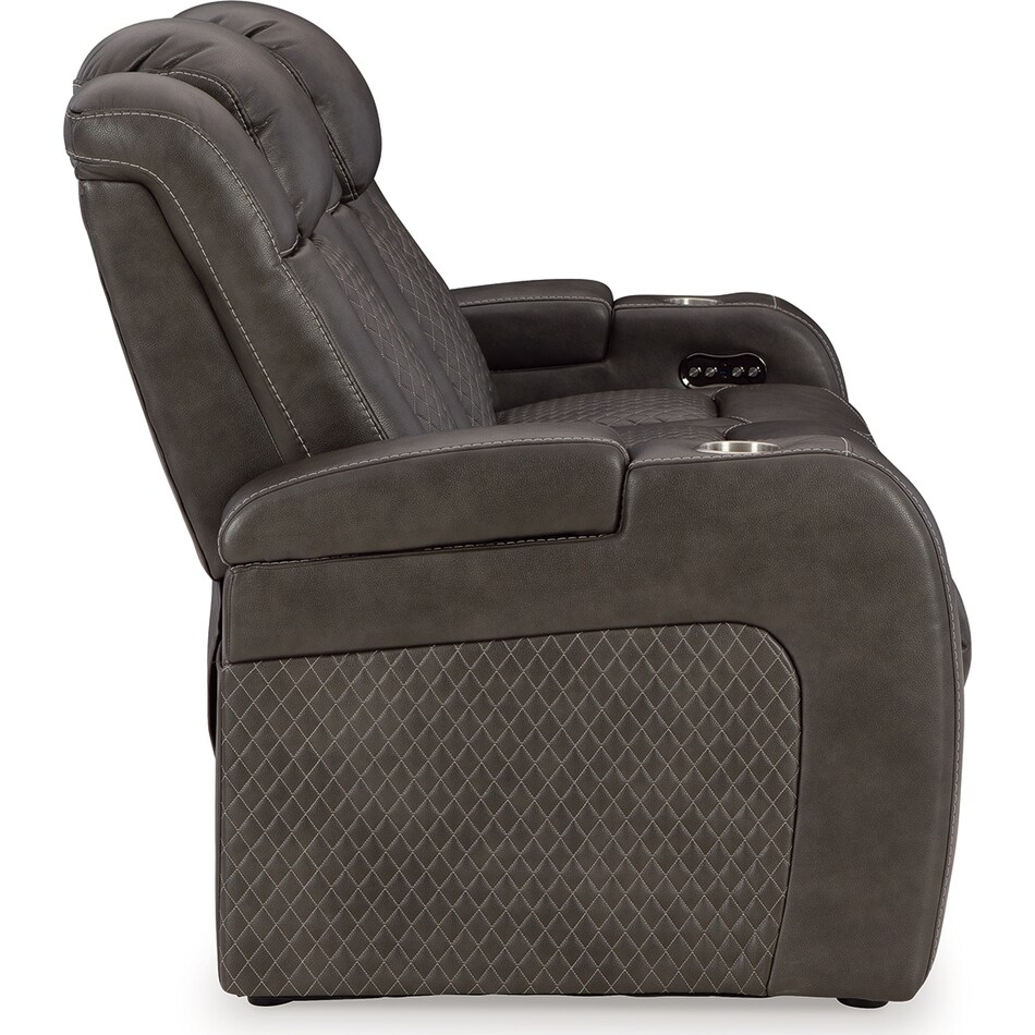 fyne dyme shadow power reclining sofa   