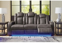 fyne dyme shadow power reclining sofa   