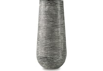 fynn antique gray vase   