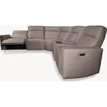 GABBIE 6-PC POWER SECTIONAL SOFA