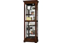 gable cherry bordeaux accent curio   