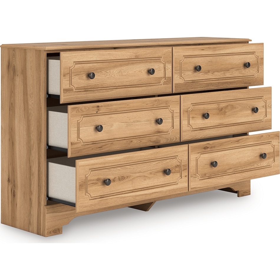 galletyn warm brown dresser   