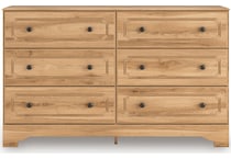galletyn warm brown dresser   