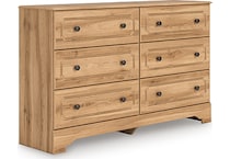 galletyn warm brown dresser   