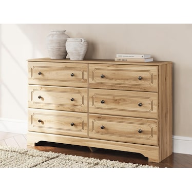 GALLETYN 6-DRAWER DRESSER