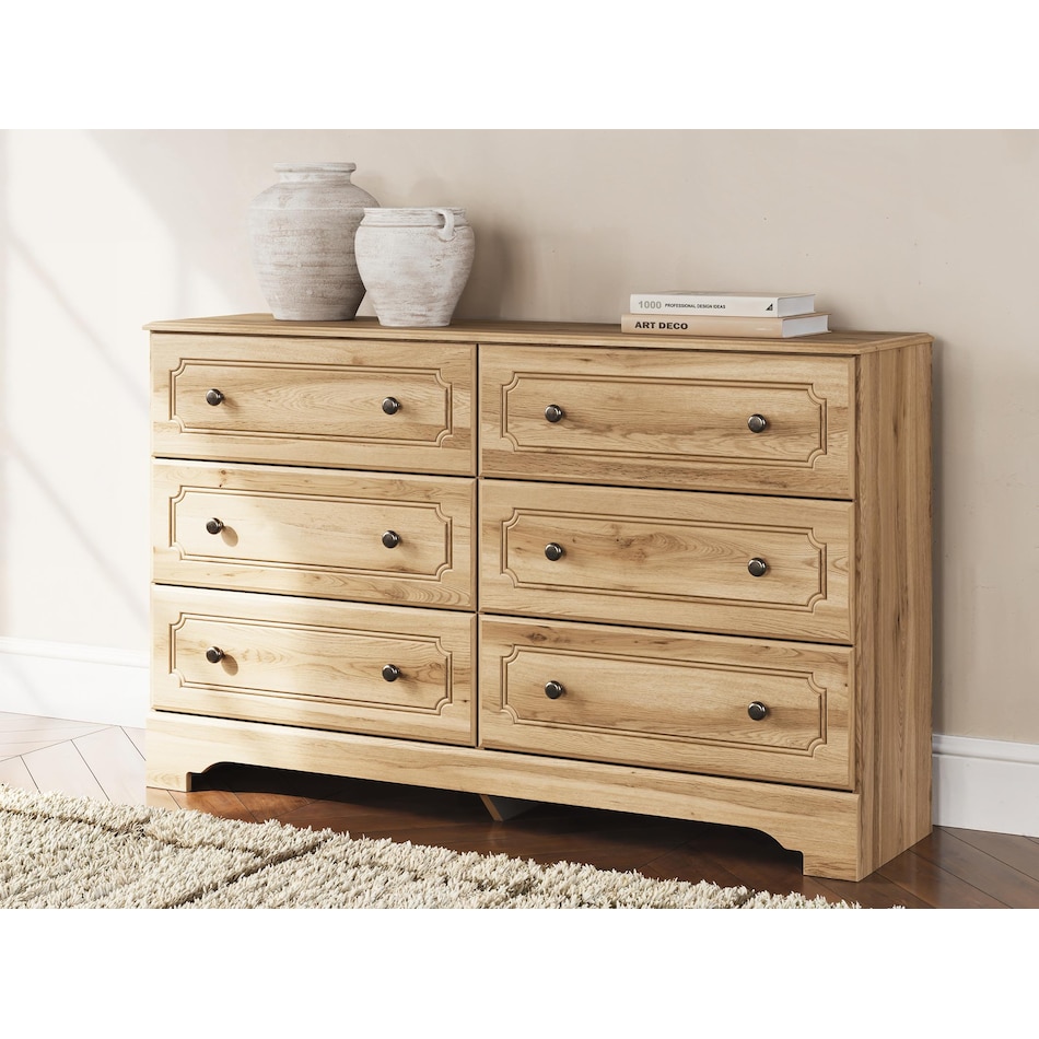 galletyn warm brown dresser   