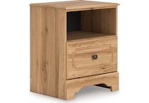 galletyn warm brown nightstand   