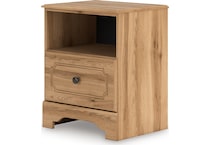 galletyn warm brown nightstand   