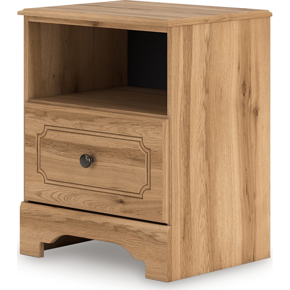 galletyn warm brown nightstand   