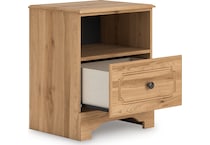 galletyn warm brown nightstand   