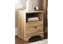 galletyn warm brown nightstand   