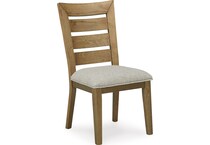 galliden light brown side chair   
