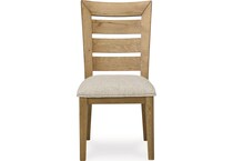 galliden light brown side chair   
