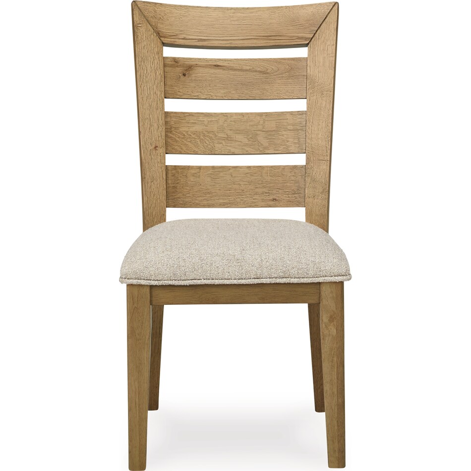 galliden light brown side chair   