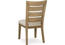 galliden light brown side chair   
