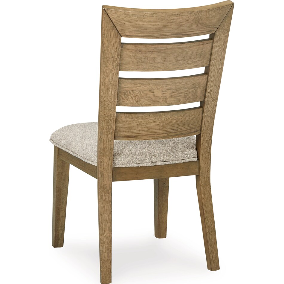 galliden light brown side chair   
