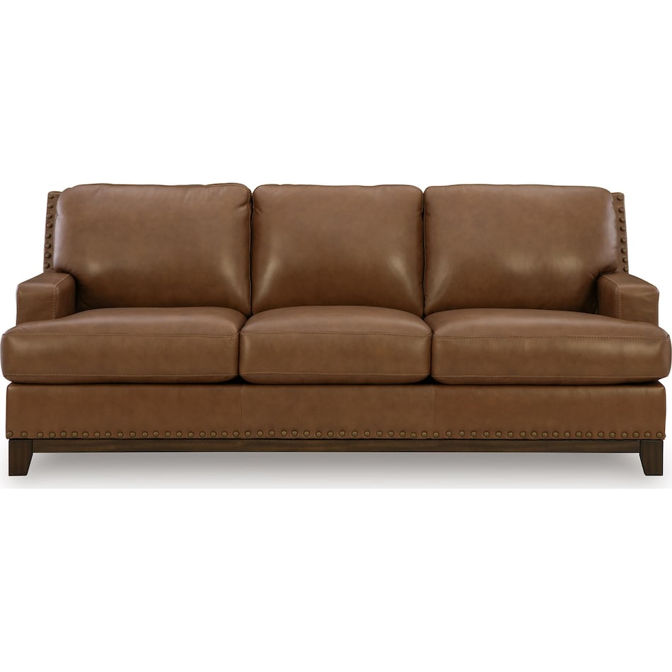 gambellara amber leather sofa   